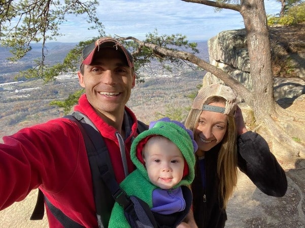 Luke Dorris spending a quality time with his wife, Kelli Dorris and their beloved son, Wyatt Lee Dorris. How much is Local 10 meteorologist, Luke's net worth?